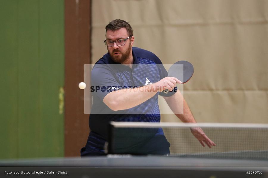 Christoph Groetsch, Erwin-Ammann-Halle, Karlstadt, 09.12.2023, BTTV, sport, action, Saison 2023/2024, Bezirksoberliga Herren Ufr, TV 1901 Mittelsinn, TSV Karlstadt - Bild-ID: 2390156