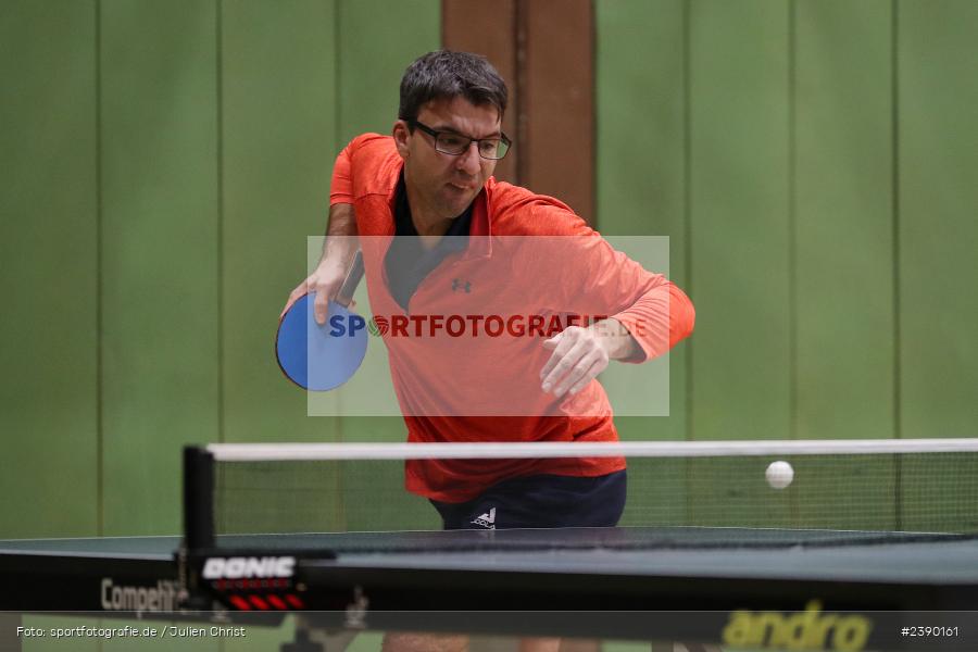 Matthias Groetsch, Christoph Groetsch, Erwin-Ammann-Halle, Karlstadt, 09.12.2023, BTTV, sport, action, Saison 2023/2024, Bezirksoberliga Herren Ufr, TV 1901 Mittelsinn, TSV Karlstadt - Bild-ID: 2390161 Matthias Groetsch, Christoph Groetsch, Erwin-Ammann-Halle, Karlstadt, 09.12.2023, BTTV, sport, action, Saison 2023/2024, Bezirksoberliga Herren Ufr, TV 1901 Mittelsinn, TSV Karlstadt - Bild-ID: 2390161