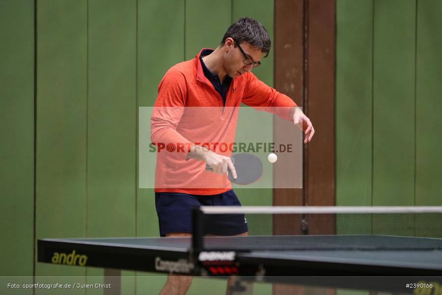 Matthias Groetsch, Christoph Groetsch, Erwin-Ammann-Halle, Karlstadt, 09.12.2023, BTTV, sport, action, Saison 2023/2024, Bezirksoberliga Herren Ufr, TV 1901 Mittelsinn, TSV Karlstadt - Bild-ID: 2390166 Matthias Groetsch, Christoph Groetsch, Erwin-Ammann-Halle, Karlstadt, 09.12.2023, BTTV, sport, action, Saison 2023/2024, Bezirksoberliga Herren Ufr, TV 1901 Mittelsinn, TSV Karlstadt - Bild-ID: 2390166