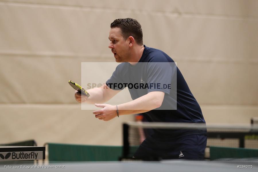 Erwin-Ammann-Halle, Karlstadt, 09.12.2023, BTTV, sport, action, Saison 2023/2024, Bezirksoberliga Herren Ufr, TV 1901 Mittelsinn, TSV Karlstadt - Bild-ID: 2390175 Erwin-Ammann-Halle, Karlstadt, 09.12.2023, BTTV, sport, action, Saison 2023/2024, Bezirksoberliga Herren Ufr, TV 1901 Mittelsinn, TSV Karlstadt - Bild-ID: 2390175