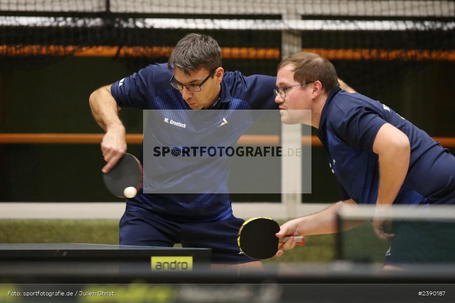 Erwin-Ammann-Halle, Karlstadt, 09.12.2023, BTTV, sport, action, Saison 2023/2024, Bezirksoberliga Herren Ufr, TV 1901 Mittelsinn, TSV Karlstadt - Bild-ID: 2390187 Erwin-Ammann-Halle, Karlstadt, 09.12.2023, BTTV, sport, action, Saison 2023/2024, Bezirksoberliga Herren Ufr, TV 1901 Mittelsinn, TSV Karlstadt - Bild-ID: 2390187