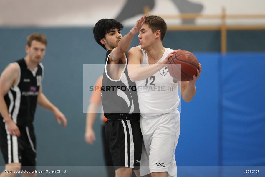 Hans-Wilhelm-Renkhoff-Halle, Marktheidenfeld, 09.12.2023, DBB, sport, action, Saison 2023/2024, Basketball, Bezirksoberliga Herren, TVM, FTW, TV Marktheidenfeld, FT Würzburg - Bild-ID: 2390189