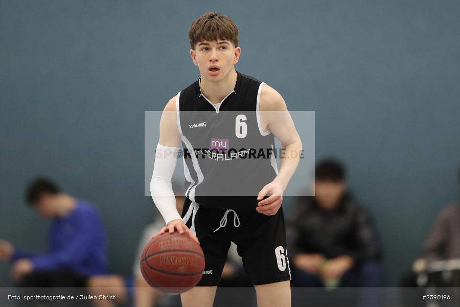 Hans-Wilhelm-Renkhoff-Halle, Marktheidenfeld, 09.12.2023, DBB, sport, action, Saison 2023/2024, Basketball, Bezirksoberliga Herren, TVM, FTW, TV Marktheidenfeld, FT Würzburg - Bild-ID: 2390196