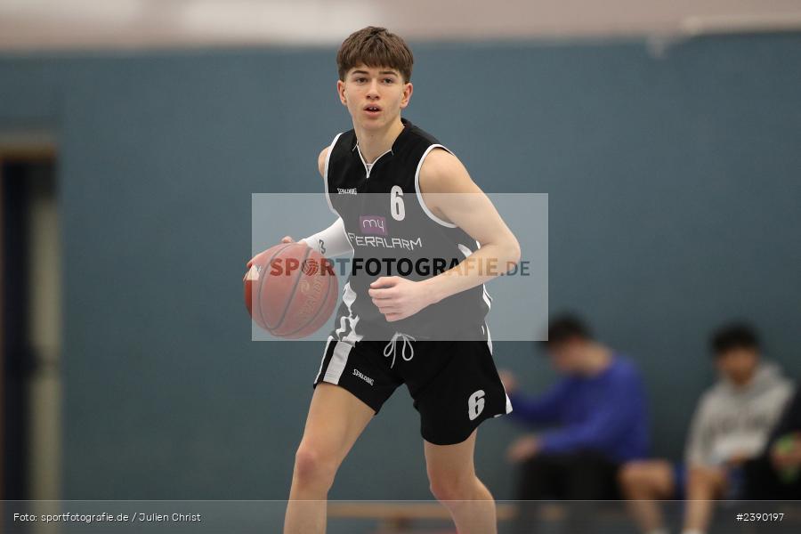 Hans-Wilhelm-Renkhoff-Halle, Marktheidenfeld, 09.12.2023, DBB, sport, action, Saison 2023/2024, Basketball, Bezirksoberliga Herren, TVM, FTW, TV Marktheidenfeld, FT Würzburg - Bild-ID: 2390197