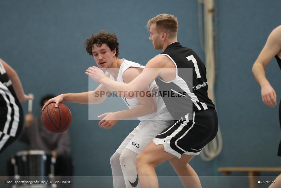 Hans-Wilhelm-Renkhoff-Halle, Marktheidenfeld, 09.12.2023, DBB, sport, action, Saison 2023/2024, Basketball, Bezirksoberliga Herren, TVM, FTW, TV Marktheidenfeld, FT Würzburg - Bild-ID: 2390199