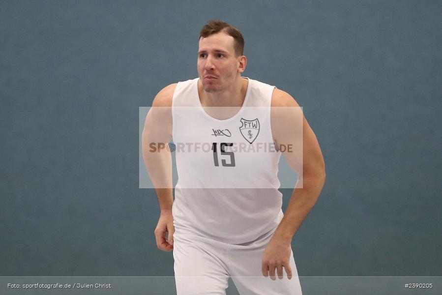 Hans-Wilhelm-Renkhoff-Halle, Marktheidenfeld, 09.12.2023, DBB, sport, action, Saison 2023/2024, Basketball, Bezirksoberliga Herren, TVM, FTW, TV Marktheidenfeld, FT Würzburg - Bild-ID: 2390205