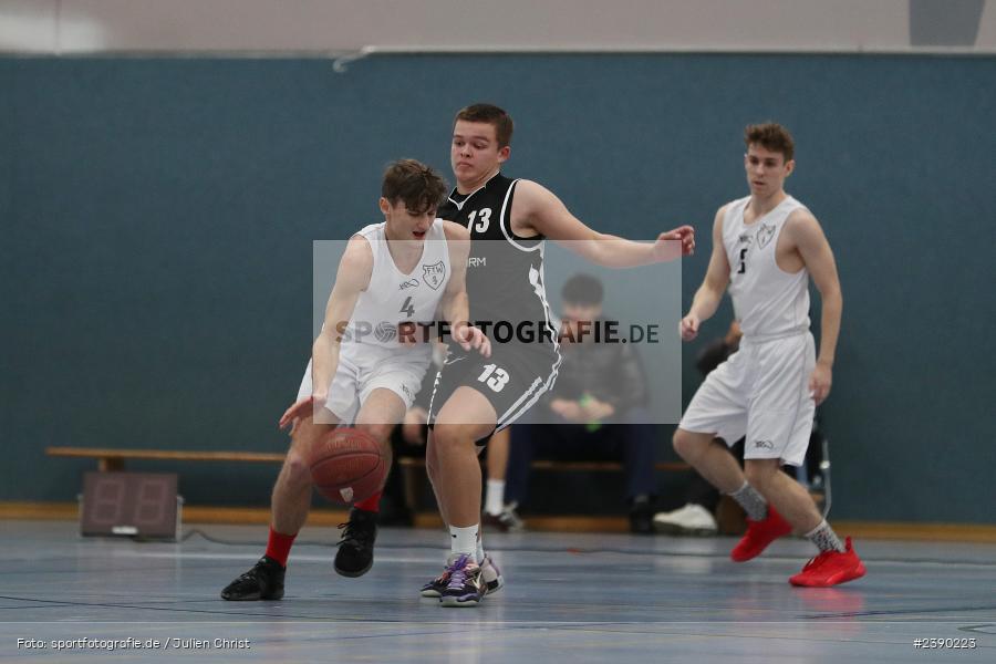 Hans-Wilhelm-Renkhoff-Halle, Marktheidenfeld, 09.12.2023, DBB, sport, action, Saison 2023/2024, Basketball, Bezirksoberliga Herren, TVM, FTW, TV Marktheidenfeld, FT Würzburg - Bild-ID: 2390223