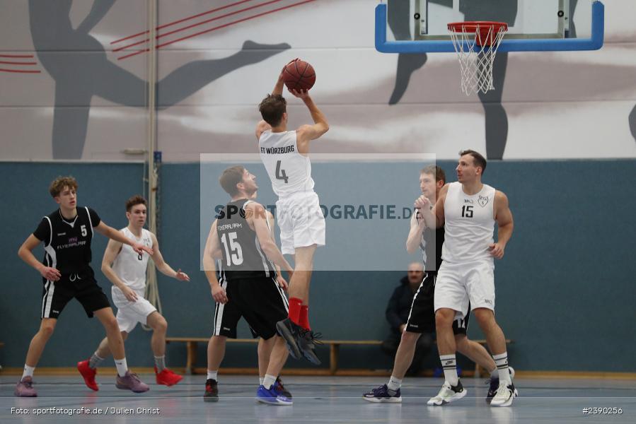 Hans-Wilhelm-Renkhoff-Halle, Marktheidenfeld, 09.12.2023, DBB, sport, action, Saison 2023/2024, Basketball, Bezirksoberliga Herren, TVM, FTW, TV Marktheidenfeld, FT Würzburg - Bild-ID: 2390256