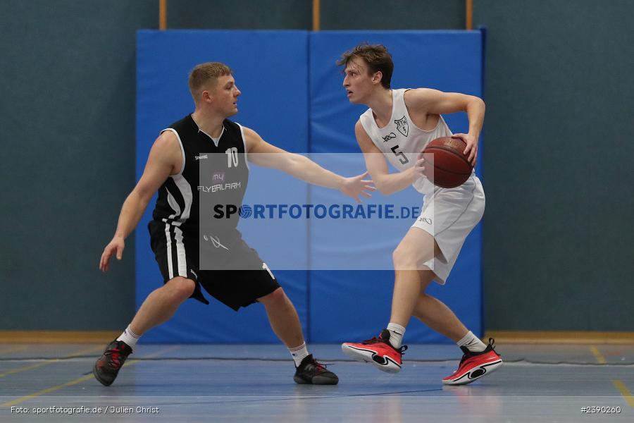 Hans-Wilhelm-Renkhoff-Halle, Marktheidenfeld, 09.12.2023, DBB, sport, action, Saison 2023/2024, Basketball, Bezirksoberliga Herren, TVM, FTW, TV Marktheidenfeld, FT Würzburg - Bild-ID: 2390260