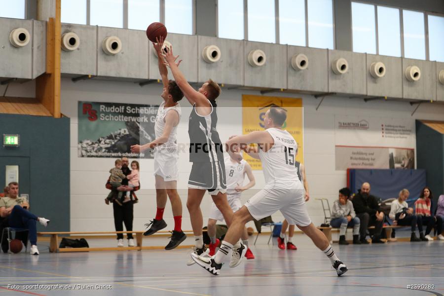 Hans-Wilhelm-Renkhoff-Halle, Marktheidenfeld, 09.12.2023, DBB, sport, action, Saison 2023/2024, Basketball, Bezirksoberliga Herren, TVM, FTW, TV Marktheidenfeld, FT Würzburg - Bild-ID: 2390282
