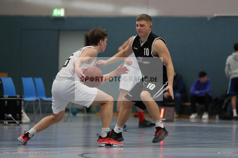 Hans-Wilhelm-Renkhoff-Halle, Marktheidenfeld, 09.12.2023, DBB, sport, action, Saison 2023/2024, Basketball, Bezirksoberliga Herren, TVM, FTW, TV Marktheidenfeld, FT Würzburg - Bild-ID: 2390287