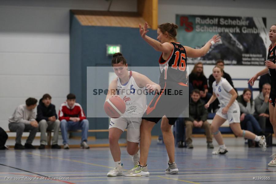Hans-Wilhelm-Renkhoff-Halle, Marktheidenfeld, 16.12.2023, RLS, sport, action, Saison 2023/2024, Basketball, Regionalliga Damen HR-Nord, DJK, TVM, DJK Neustadt an der Waldnaab, TV Marktheidenfeld - Bild-ID: 2390355