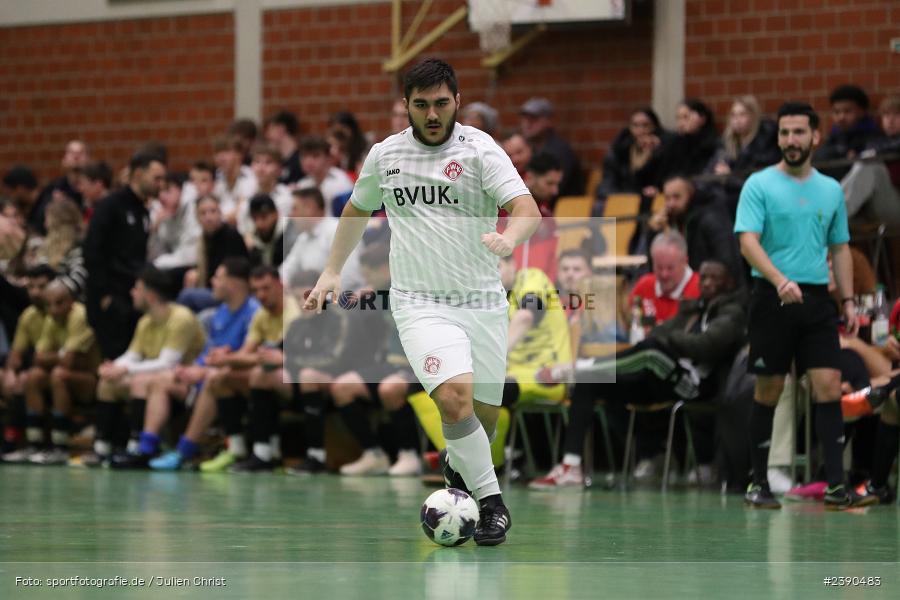Dreifachturnhalle, Unterpleichfeld, 18.12.2023, BFV, Fussball, sport, action, Saison 2023/2024, Vorturnier Lotto Bayern Hallencup, Gruppe 3, Spielnummer 10, FC Würzburger Kickers, Siedler-SV Kitzingen - Bild-ID: 2390483 Dreifachturnhalle, Unterpleichfeld, 18.12.2023, BFV, Fussball, sport, action, Saison 2023/2024, Vorturnier Lotto Bayern Hallencup, Gruppe 3, Spielnummer 10, FC Würzburger Kickers, Siedler-SV Kitzingen - Bild-ID: 2390483