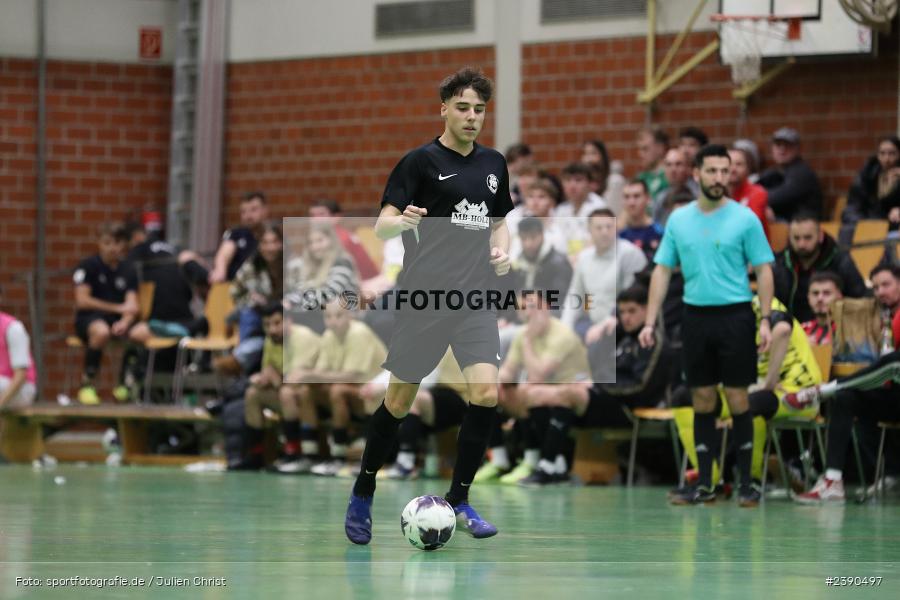 Dreifachturnhalle, Unterpleichfeld, 18.12.2023, BFV, Fussball, sport, action, Saison 2023/2024, Vorturnier Lotto Bayern Hallencup, Gruppe 3, Spielnummer 10, FC Würzburger Kickers, Siedler-SV Kitzingen - Bild-ID: 2390497 Dreifachturnhalle, Unterpleichfeld, 18.12.2023, BFV, Fussball, sport, action, Saison 2023/2024, Vorturnier Lotto Bayern Hallencup, Gruppe 3, Spielnummer 10, FC Würzburger Kickers, Siedler-SV Kitzingen - Bild-ID: 2390497