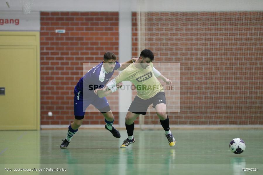 Dreifachturnhalle, Unterpleichfeld, 18.12.2023, BFV, Fussball, sport, action, Saison 2023/2024, Vorturnier Lotto Bayern Hallencup, Gruppe 4, Spielnummer 9, SV Bavaria Trennfeld, SV Schaippach - Bild-ID: 2390521