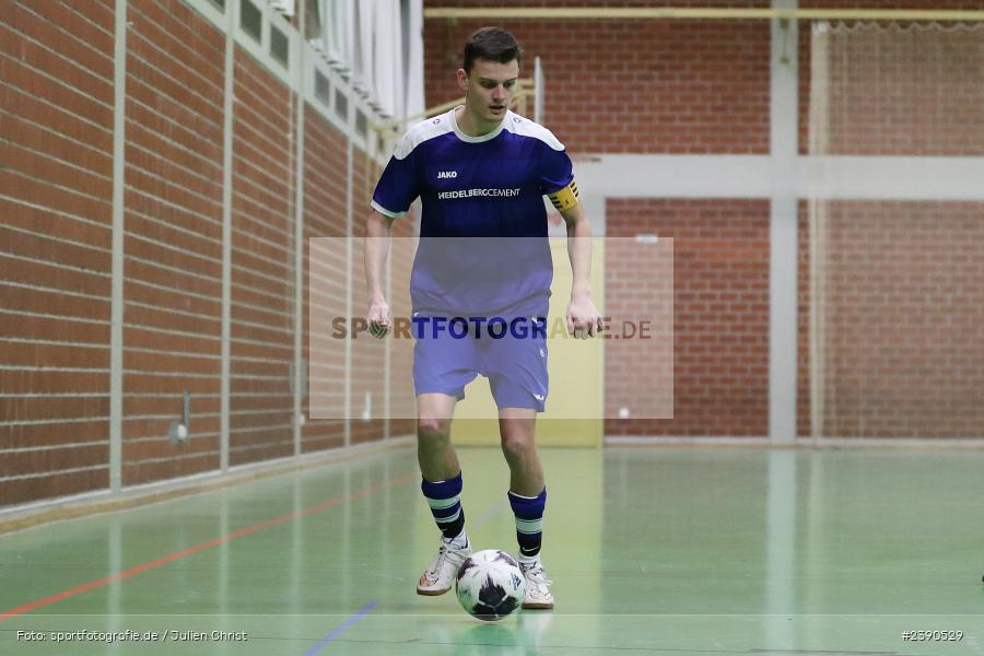 Dreifachturnhalle, Unterpleichfeld, 18.12.2023, BFV, Fussball, sport, action, Saison 2023/2024, Vorturnier Lotto Bayern Hallencup, Gruppe 4, Spielnummer 9, SV Bavaria Trennfeld, SV Schaippach - Bild-ID: 2390529