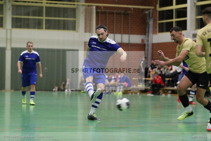 Dreifachturnhalle, Unterpleichfeld, 18.12.2023, BFV, Fussball, sport, action, Saison 2023/2024, Vorturnier Lotto Bayern Hallencup, Gruppe 4, Spielnummer 9, SV Bavaria Trennfeld, SV Schaippach - Bild-ID: 2390544