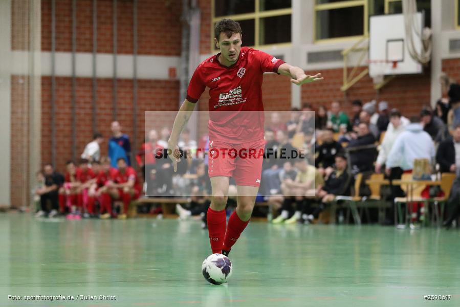 Dreifachturnhalle, Unterpleichfeld, 18.12.2023, BFV, Fussball, sport, action, Saison 2023/2024, Vorturnier Lotto Bayern Hallencup, Gruppe 4, Spielnummer 11, 1. FC 1927 Eibelstadt, SV Bavaria Trennfeld - Bild-ID: 2390617 Dreifachturnhalle, Unterpleichfeld, 18.12.2023, BFV, Fussball, sport, action, Saison 2023/2024, Vorturnier Lotto Bayern Hallencup, Gruppe 4, Spielnummer 11, 1. FC 1927 Eibelstadt, SV Bavaria Trennfeld - Bild-ID: 2390617