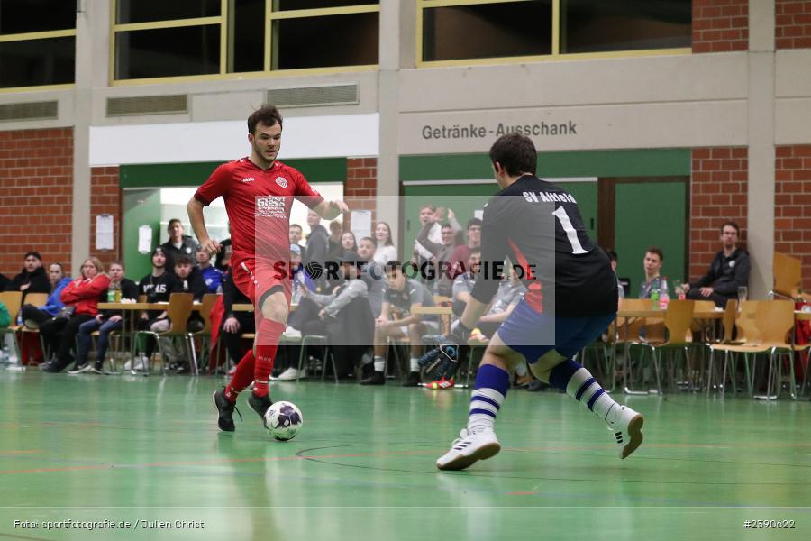 Dreifachturnhalle, Unterpleichfeld, 18.12.2023, BFV, Fussball, sport, action, Saison 2023/2024, Vorturnier Lotto Bayern Hallencup, Gruppe 4, Spielnummer 11, 1. FC 1927 Eibelstadt, SV Bavaria Trennfeld - Bild-ID: 2390622 Dreifachturnhalle, Unterpleichfeld, 18.12.2023, BFV, Fussball, sport, action, Saison 2023/2024, Vorturnier Lotto Bayern Hallencup, Gruppe 4, Spielnummer 11, 1. FC 1927 Eibelstadt, SV Bavaria Trennfeld - Bild-ID: 2390622