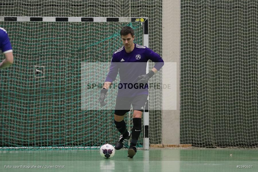 Dreifachturnhalle, Unterpleichfeld, 18.12.2023, BFV, Fussball, sport, action, Saison 2023/2024, Vorturnier Lotto Bayern Hallencup, Gruppe 4, Spielnummer 13, SV Gaukönigshofen, SV Bavaria Trennfeld - Bild-ID: 2390637