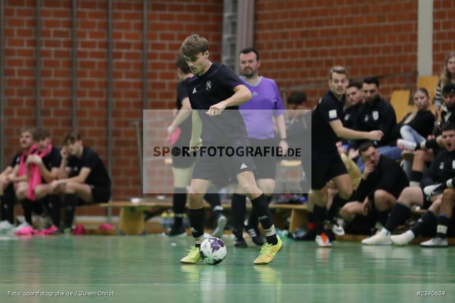 Dreifachturnhalle, Unterpleichfeld, 18.12.2023, BFV, Fussball, sport, action, Saison 2023/2024, Vorturnier Lotto Bayern Hallencup, Gruppe 4, Spielnummer 13, SV Gaukönigshofen, SV Bavaria Trennfeld - Bild-ID: 2390639 Dreifachturnhalle, Unterpleichfeld, 18.12.2023, BFV, Fussball, sport, action, Saison 2023/2024, Vorturnier Lotto Bayern Hallencup, Gruppe 4, Spielnummer 13, SV Gaukönigshofen, SV Bavaria Trennfeld - Bild-ID: 2390639