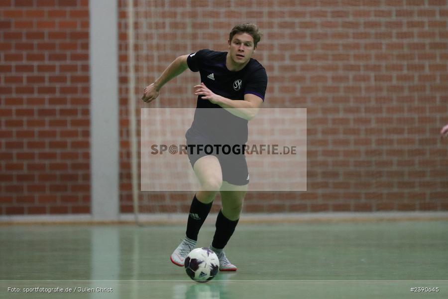 Dreifachturnhalle, Unterpleichfeld, 18.12.2023, BFV, Fussball, sport, action, Saison 2023/2024, Vorturnier Lotto Bayern Hallencup, Gruppe 4, Spielnummer 13, SV Gaukönigshofen, SV Bavaria Trennfeld - Bild-ID: 2390645 Dreifachturnhalle, Unterpleichfeld, 18.12.2023, BFV, Fussball, sport, action, Saison 2023/2024, Vorturnier Lotto Bayern Hallencup, Gruppe 4, Spielnummer 13, SV Gaukönigshofen, SV Bavaria Trennfeld - Bild-ID: 2390645
