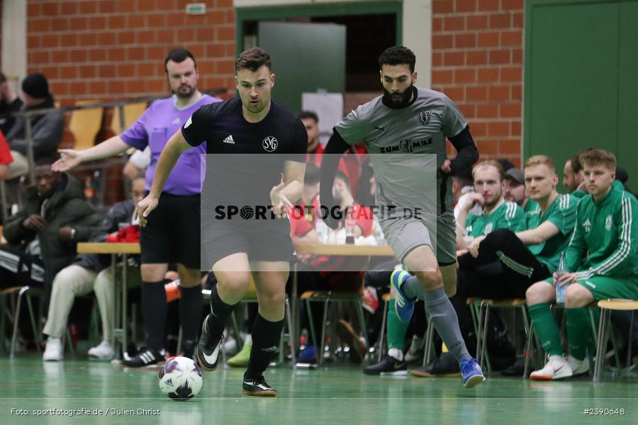 Dreifachturnhalle, Unterpleichfeld, 18.12.2023, BFV, Fussball, sport, action, Saison 2023/2024, Vorturnier Lotto Bayern Hallencup, Gruppe 4, Spielnummer 10, SV Gaukönigshofen, TSV Mainbernheim - Bild-ID: 2390648 Dreifachturnhalle, Unterpleichfeld, 18.12.2023, BFV, Fussball, sport, action, Saison 2023/2024, Vorturnier Lotto Bayern Hallencup, Gruppe 4, Spielnummer 10, SV Gaukönigshofen, TSV Mainbernheim - Bild-ID: 2390648