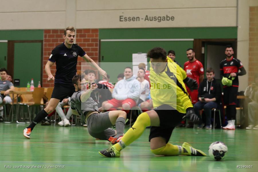 Dreifachturnhalle, Unterpleichfeld, 18.12.2023, BFV, Fussball, sport, action, Saison 2023/2024, Vorturnier Lotto Bayern Hallencup, Gruppe 4, Spielnummer 10, SV Gaukönigshofen, TSV Mainbernheim - Bild-ID: 2390657 Dreifachturnhalle, Unterpleichfeld, 18.12.2023, BFV, Fussball, sport, action, Saison 2023/2024, Vorturnier Lotto Bayern Hallencup, Gruppe 4, Spielnummer 10, SV Gaukönigshofen, TSV Mainbernheim - Bild-ID: 2390657