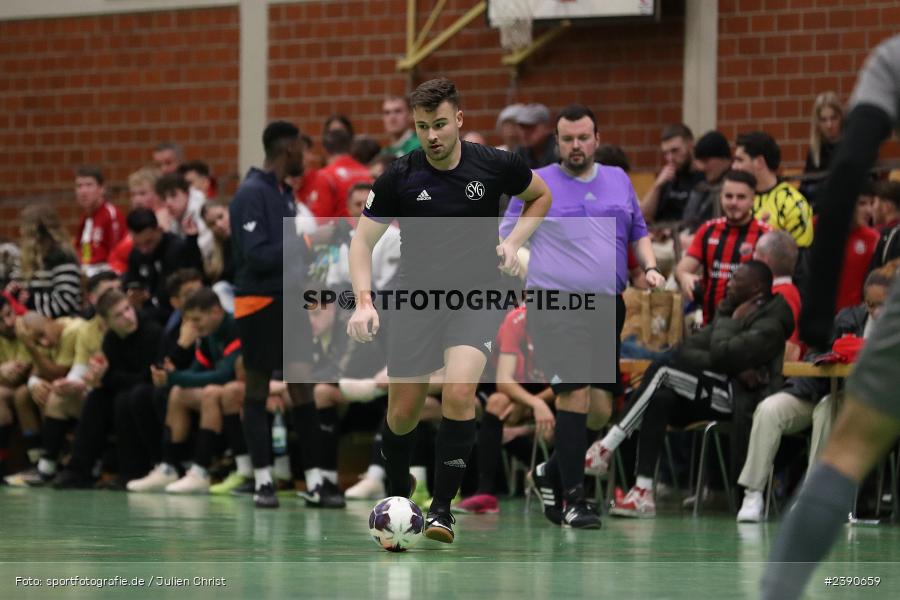 Dreifachturnhalle, Unterpleichfeld, 18.12.2023, BFV, Fussball, sport, action, Saison 2023/2024, Vorturnier Lotto Bayern Hallencup, Gruppe 4, Spielnummer 10, SV Gaukönigshofen, TSV Mainbernheim - Bild-ID: 2390659 Dreifachturnhalle, Unterpleichfeld, 18.12.2023, BFV, Fussball, sport, action, Saison 2023/2024, Vorturnier Lotto Bayern Hallencup, Gruppe 4, Spielnummer 10, SV Gaukönigshofen, TSV Mainbernheim - Bild-ID: 2390659