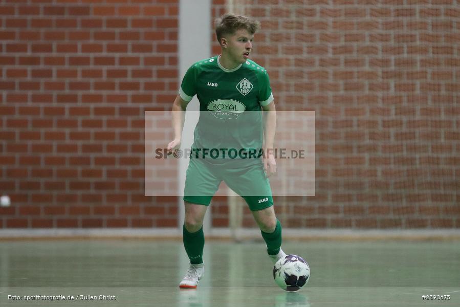 Dreifachturnhalle, Unterpleichfeld, 18.12.2023, BFV, Fussball, sport, action, Saison 2023/2024, Vorturnier Lotto Bayern Hallencup, Gruppe 4, Spielnummer 8, FV Karlstadt, TSV Mainbernheim - Bild-ID: 2390673 Dreifachturnhalle, Unterpleichfeld, 18.12.2023, BFV, Fussball, sport, action, Saison 2023/2024, Vorturnier Lotto Bayern Hallencup, Gruppe 4, Spielnummer 8, FV Karlstadt, TSV Mainbernheim - Bild-ID: 2390673