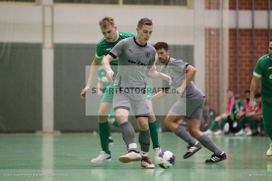 Dreifachturnhalle, Unterpleichfeld, 18.12.2023, BFV, Fussball, sport, action, Saison 2023/2024, Vorturnier Lotto Bayern Hallencup, Gruppe 4, Spielnummer 8, FV Karlstadt, TSV Mainbernheim - Bild-ID: 2390679 Dreifachturnhalle, Unterpleichfeld, 18.12.2023, BFV, Fussball, sport, action, Saison 2023/2024, Vorturnier Lotto Bayern Hallencup, Gruppe 4, Spielnummer 8, FV Karlstadt, TSV Mainbernheim - Bild-ID: 2390679