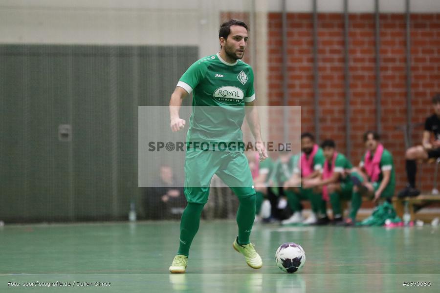 Dreifachturnhalle, Unterpleichfeld, 18.12.2023, BFV, Fussball, sport, action, Saison 2023/2024, Vorturnier Lotto Bayern Hallencup, Gruppe 4, Spielnummer 8, FV Karlstadt, TSV Mainbernheim - Bild-ID: 2390680 Dreifachturnhalle, Unterpleichfeld, 18.12.2023, BFV, Fussball, sport, action, Saison 2023/2024, Vorturnier Lotto Bayern Hallencup, Gruppe 4, Spielnummer 8, FV Karlstadt, TSV Mainbernheim - Bild-ID: 2390680