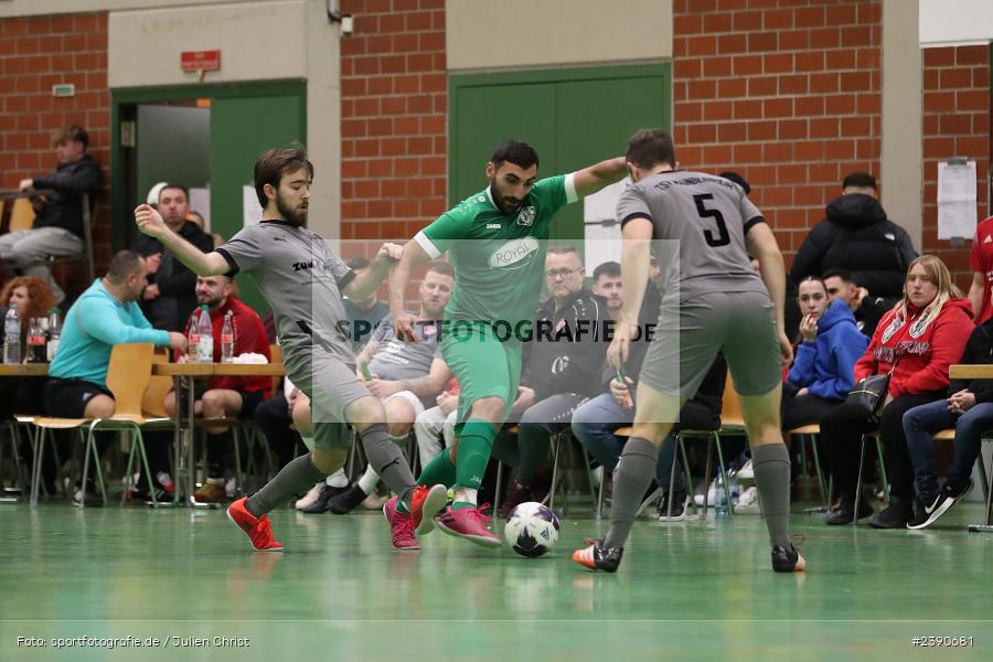 Dreifachturnhalle, Unterpleichfeld, 18.12.2023, BFV, Fussball, sport, action, Saison 2023/2024, Vorturnier Lotto Bayern Hallencup, Gruppe 4, Spielnummer 8, FV Karlstadt, TSV Mainbernheim - Bild-ID: 2390681 Dreifachturnhalle, Unterpleichfeld, 18.12.2023, BFV, Fussball, sport, action, Saison 2023/2024, Vorturnier Lotto Bayern Hallencup, Gruppe 4, Spielnummer 8, FV Karlstadt, TSV Mainbernheim - Bild-ID: 2390681