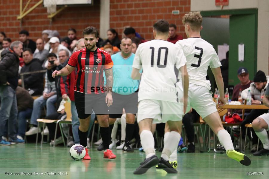 Dreifachturnhalle, Unterpleichfeld, 18.12.2023, BFV, Fussball, sport, action, Saison 2023/2024, Vorturnier Lotto Bayern Hallencup, Gruppe 3, Spielnummer 9, SV 1929/49 Kleinochsenfurt, 1. FC 1920 Iphofen - Bild-ID: 2390708 Dreifachturnhalle, Unterpleichfeld, 18.12.2023, BFV, Fussball, sport, action, Saison 2023/2024, Vorturnier Lotto Bayern Hallencup, Gruppe 3, Spielnummer 9, SV 1929/49 Kleinochsenfurt, 1. FC 1920 Iphofen - Bild-ID: 2390708