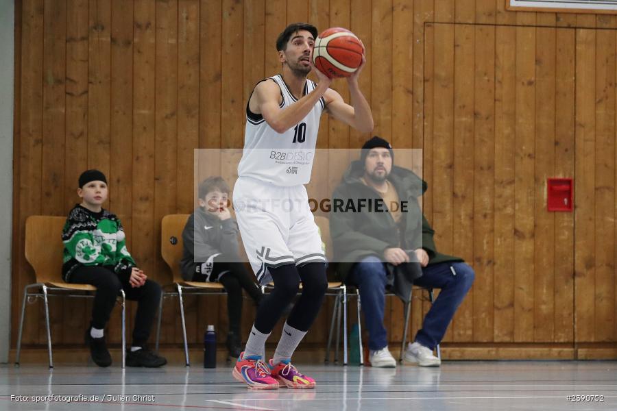 Dürrbachtalhalle, Würzburg, 23.12.2023, DBB, Basketball, sport, action, Saison 2023/2024, Bayernpokal Herren, TSV, SVO, TSV Karlstadt, SV Oberdürrbach - Bild-ID: 2390752 Dürrbachtalhalle, Würzburg, 23.12.2023, DBB, Basketball, sport, action, Saison 2023/2024, Bayernpokal Herren, TSV, SVO, TSV Karlstadt, SV Oberdürrbach - Bild-ID: 2390752