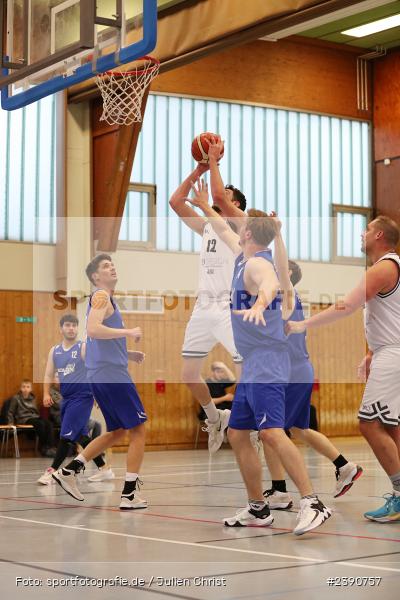 Dürrbachtalhalle, Würzburg, 23.12.2023, DBB, Basketball, sport, action, Saison 2023/2024, Bayernpokal Herren, TSV, SVO, TSV Karlstadt, SV Oberdürrbach - Bild-ID: 2390757 Dürrbachtalhalle, Würzburg, 23.12.2023, DBB, Basketball, sport, action, Saison 2023/2024, Bayernpokal Herren, TSV, SVO, TSV Karlstadt, SV Oberdürrbach - Bild-ID: 2390757