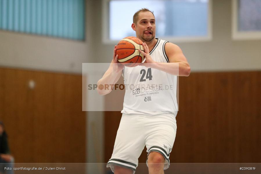 Dürrbachtalhalle, Würzburg, 23.12.2023, DBB, Basketball, sport, action, Saison 2023/2024, Bayernpokal Herren, TSV, SVO, TSV Karlstadt, SV Oberdürrbach - Bild-ID: 2390819