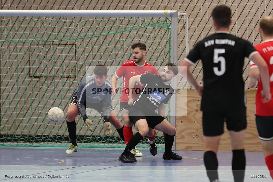 Dreifachsporthalle, Rimpar, 29.12.2023, BFV, Fussball, sport, action, Saison 2023/2024, Concept Clean Cup 2023 - Bild-ID: 2390861