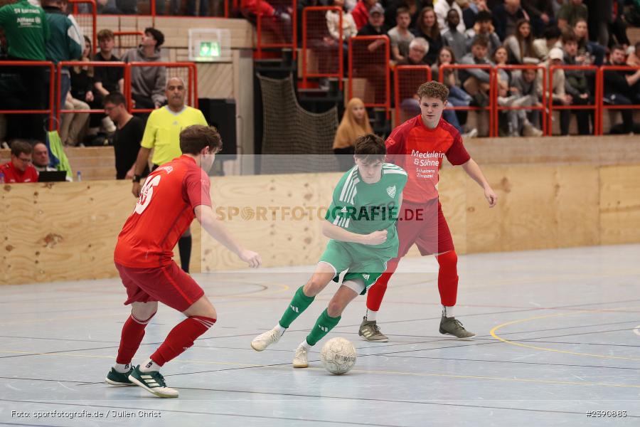 Dreifachsporthalle, Rimpar, 29.12.2023, BFV, Fussball, sport, action, Saison 2023/2024, Concept Clean Cup 2023 - Bild-ID: 2390883