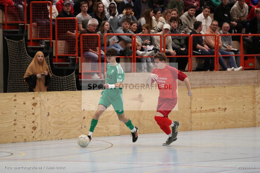 Dreifachsporthalle, Rimpar, 29.12.2023, BFV, Fussball, sport, action, Saison 2023/2024, Concept Clean Cup 2023 - Bild-ID: 2390884