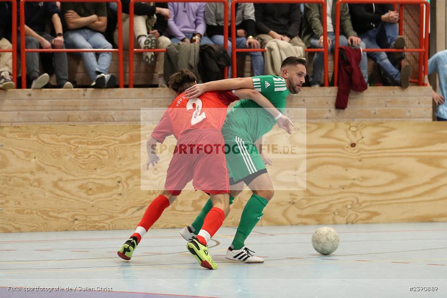 Dreifachsporthalle, Rimpar, 29.12.2023, BFV, Fussball, sport, action, Saison 2023/2024, Concept Clean Cup 2023 - Bild-ID: 2390889