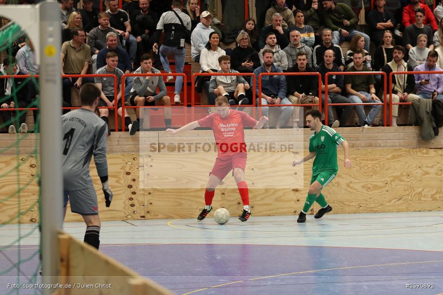 Dreifachsporthalle, Rimpar, 29.12.2023, BFV, Fussball, sport, action, Saison 2023/2024, Concept Clean Cup 2023 - Bild-ID: 2390892