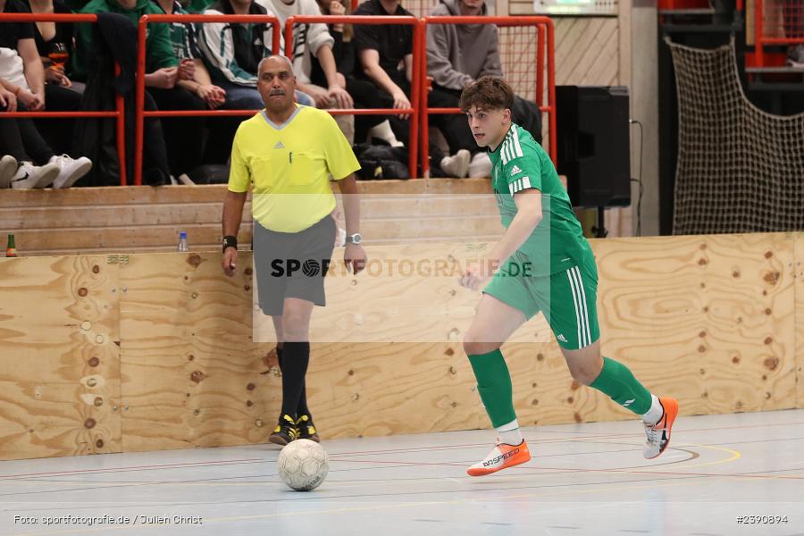 Dreifachsporthalle, Rimpar, 29.12.2023, BFV, Fussball, sport, action, Saison 2023/2024, Concept Clean Cup 2023 - Bild-ID: 2390894