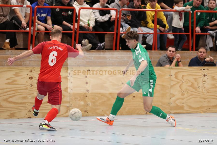 Dreifachsporthalle, Rimpar, 29.12.2023, BFV, Fussball, sport, action, Saison 2023/2024, Concept Clean Cup 2023 - Bild-ID: 2390895