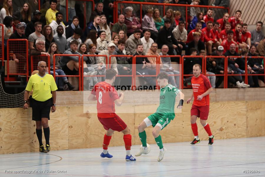Dreifachsporthalle, Rimpar, 29.12.2023, BFV, Fussball, sport, action, Saison 2023/2024, Concept Clean Cup 2023 - Bild-ID: 2390896