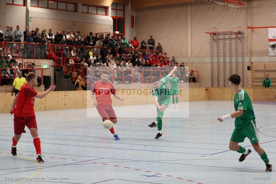 Dreifachsporthalle, Rimpar, 29.12.2023, BFV, Fussball, sport, action, Saison 2023/2024, Concept Clean Cup 2023 - Bild-ID: 2390898