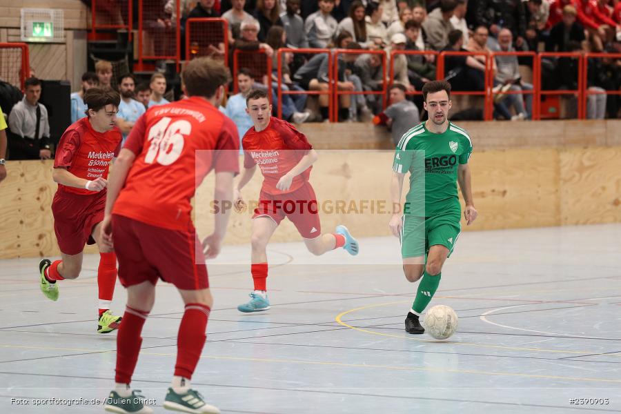 Dreifachsporthalle, Rimpar, 29.12.2023, BFV, Fussball, sport, action, Saison 2023/2024, Concept Clean Cup 2023 - Bild-ID: 2390903