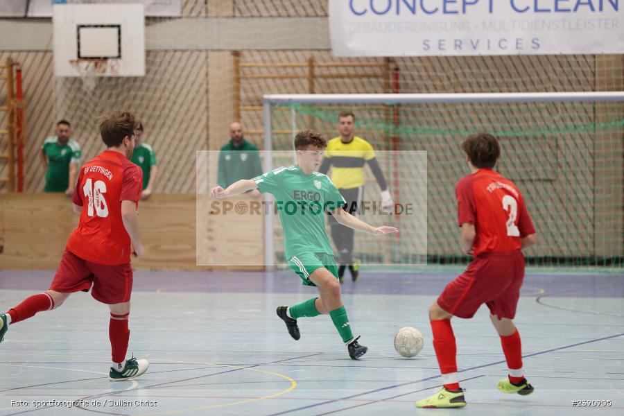 Dreifachsporthalle, Rimpar, 29.12.2023, BFV, Fussball, sport, action, Saison 2023/2024, Concept Clean Cup 2023 - Bild-ID: 2390905