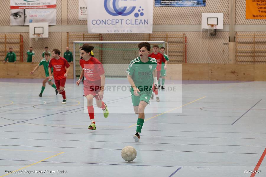 Dreifachsporthalle, Rimpar, 29.12.2023, BFV, Fussball, sport, action, Saison 2023/2024, Concept Clean Cup 2023 - Bild-ID: 2390907
