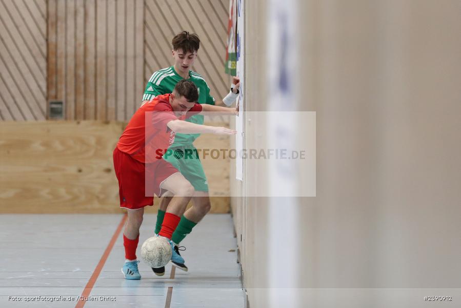 Dreifachsporthalle, Rimpar, 29.12.2023, BFV, Fussball, sport, action, Saison 2023/2024, Concept Clean Cup 2023 - Bild-ID: 2390912